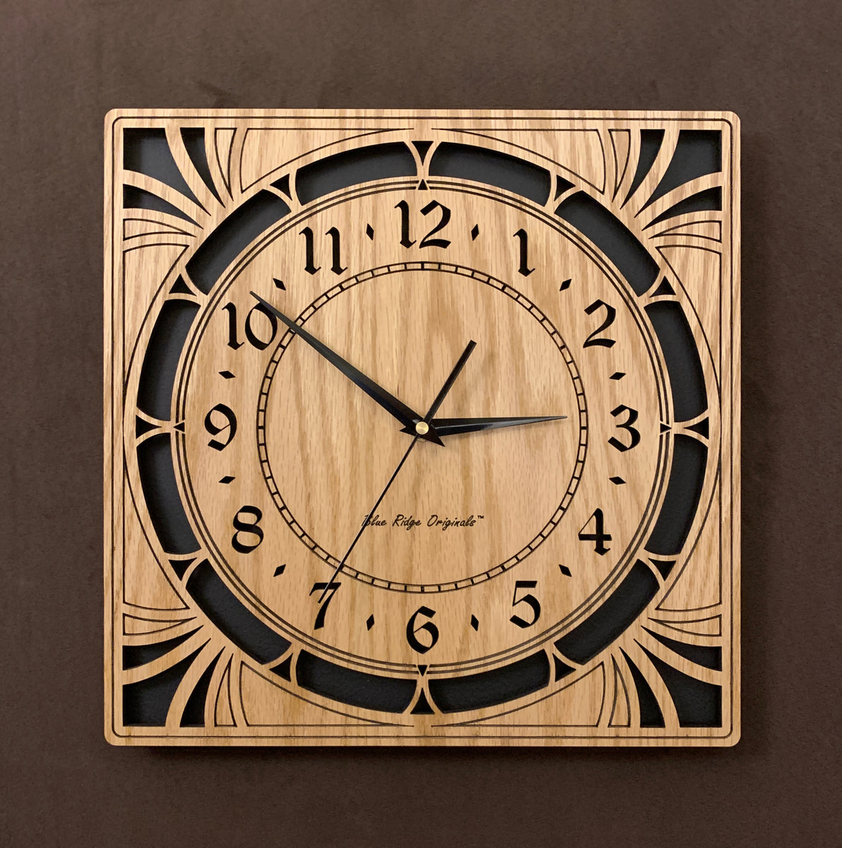 Arch Pendulum Clock in Oak and Walnut – Blue Ridge Originals™